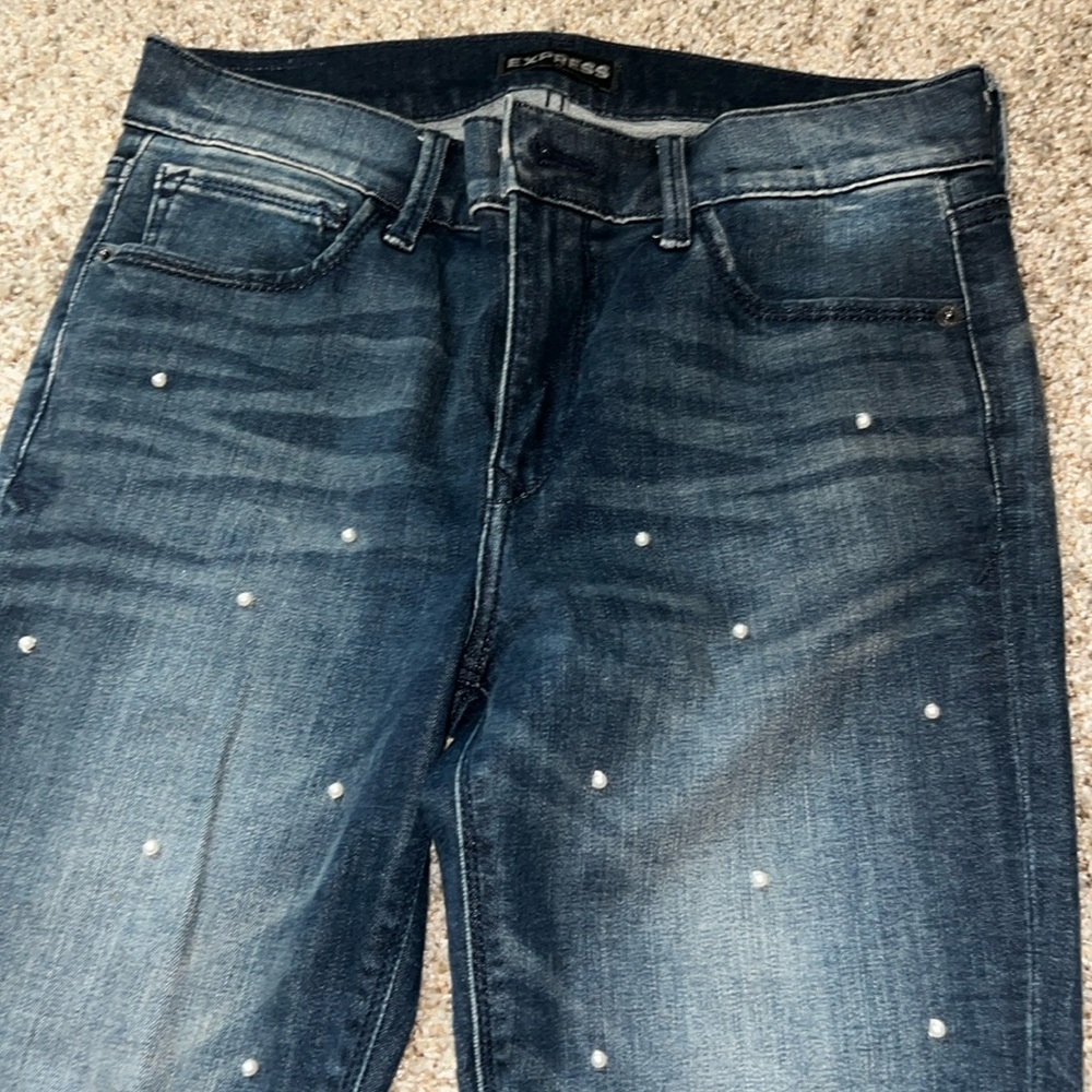 New express skinny jeans